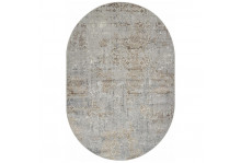 Ковер Palermo 0,8х1,5 Oval Gray-Green Меринос