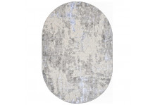 Ковер Liman 0,8х1,5 Oval Cream Blue Меринос