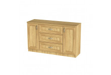 Комод КМ-1/2 дуб сонома 1420х850х450 Феникс