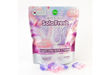 СМС капсулы для стирки Sola Fresh Lime Аромат цветов 30 шт, мягкая упаковка 