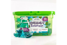 СМС капсулы для стирки Sola Fresh Lime аромат эвкалипта 40 шт, бокс 