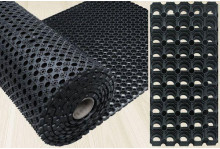 Коврик из резины (дырка) RHRL 100Х1000Х16(10 метров в рулоне)