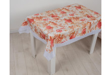 Скатерть Flannel 122х152 см, Английские розы 10 шт в рулоне 8522-А