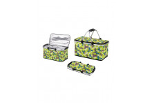 Термосумка СВ-7046-2 складная с алюминиевым каркасом 48х27х24 см зелень Ecos