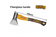 Топор 800 гр фибергласовая рукоятка Super Ingco 