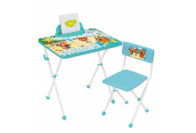 Комплект детский ТК2/2 Три кота (стол + стул мягкий моющийся), Ника