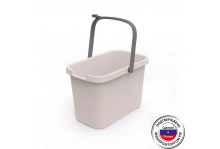 Ведро 9,5 л Smart прямоугольное 350х225х230, Полимербыт