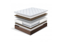 Матрас 2-х ст 1900х1200 Giovanni, независимый пружинный блок, h-20 см, нагрузка 120 кг, жаккард, Натура Вера