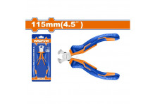 Кусачки мини торцевые 115 мм, комбинированные ручки, Wadfow 