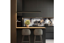 Кухонная панель ПВХ Флекс 600х3000 Космо, Пластмаркет