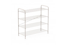 Полка для обуви 4-х полочная 780х325х755 бежевый ЭТПР4/БЖ, Ника