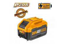 Аккумулятор литий-ионный (li-lon) 6,0 Ач, зарядка 1 час, 20 В, Ingco