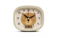 Будильник В5-019 Медвежонок, корпус хаки, Рубин