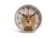 Будильник В7-036 Медвежонок, корпус хаки, Рубин