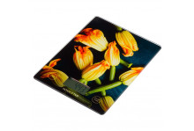 Весы кухонные 7 кг электронные, сенсорное управление, LCD дисплей, стекло, 20х15 см, Homestar