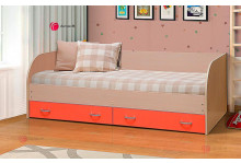 Кровать-софа с 2-мя ящиками спальное место 900х2000 анкор темный Актив