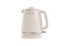 Чайник электрический 1.8 л 1800 Вт, диск, двойной корпус, сталь /пластик, белый, Rashel
