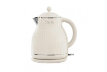 Чайник электрический 2.0 л 1800 Вт, диск, двойной корпус, сталь /пластик, крем, Rashel