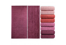 Полотенце махровое 50х90 г/к жаккард Барханы в ассортименте 05012 550г/м2, Эльф