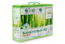 Одеяло бамбук всесезонное евро 200х215 чехол микрофибра Эльф