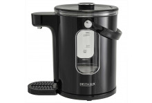 Чайник-термос электрический 3.0 л 1600 Вт, стекло/пластик, сенсорное управление, 13 режимов, Delta Lux