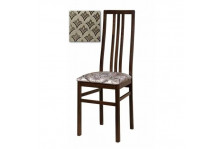Стул полумягкий МДК-82 15C 357 венге массив береза Лорд беж, Ельская мебельная фабрика