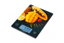 Весы кухонные 10 кг электронные сенсорное управление, LCD дисплей, стекло, 20х15см, Energy