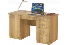 Стол письменный 2-х тумбовый с ящиками СП-04.1 дуб сонома влад