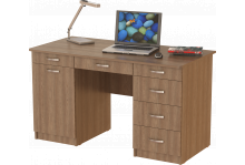 Стол письменный 2-х тумбовый с ящиками СП-04.1 шимо темный влад