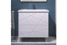 Тумба с умывальником Geometry 800-0-2 (умывальник Como 80) Vigo