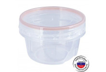 Банка Премиум 0,3 л с герметичной крышкой 100х100х65, Полимербыт