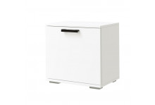 Прихожая Ника ТМ 500 тумба малая белый гладкий, Эра