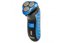 Бритва 3 Вт роторная, 3 ножа, аккумулятор, встроенный складной триммер, Яромир