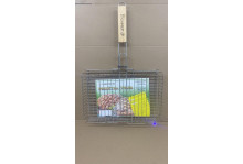 Решетка для барбекю глубокая 40х30х5.5 нержавеющая сталь (3.0х5.0 мм), Метиз