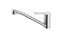 Смеситель для кухни Haiti поворотный излив, хром, Rush