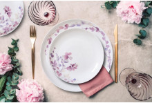 Салатник стеклокерамика 21 см 2200 мл Elegance Violet Pars Opal