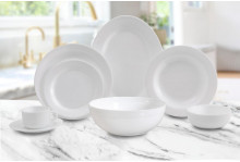 Тарелка суповая 23 см, 720 мл Classic White Pars Opal