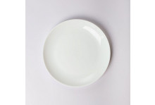 Тарелка стеклокерамика десертная 19 см Elegance White набор 6 шт Pars Opal