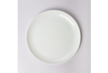 Тарелка стеклокерамика обеденная 25 см Elegance White набор 6 шт Pars Opal