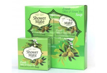 Мыло керасис шауэр мэйт оливки и зеленый чай 4*100г ЭБХ