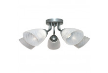 Люстра 5л E27 макс 5х60 Вт НПБ 01-5Х60-130 Бона 151 (плафон п0476), хром, Элетех