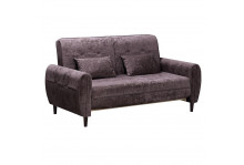 Диван-кровать Арни 1700х890х730 ППУ, раскладной, Sensey Dusty Plum, Элегия