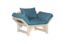 Кресло для отдыха Бинго каркас массив, ППУ, нагрузка 110 кг, Savana Plus Denim, Элегия