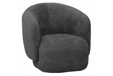 Кресло для отдыха Саваж 890х840х900 ППУ Sensey Graphite, Элегия
