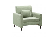 Кресло кровать Хэппи 950х900х880 ППУ, еврософа, Sensey Olive, Элегия